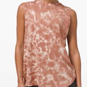 Lululemon all yours tank top tie dye